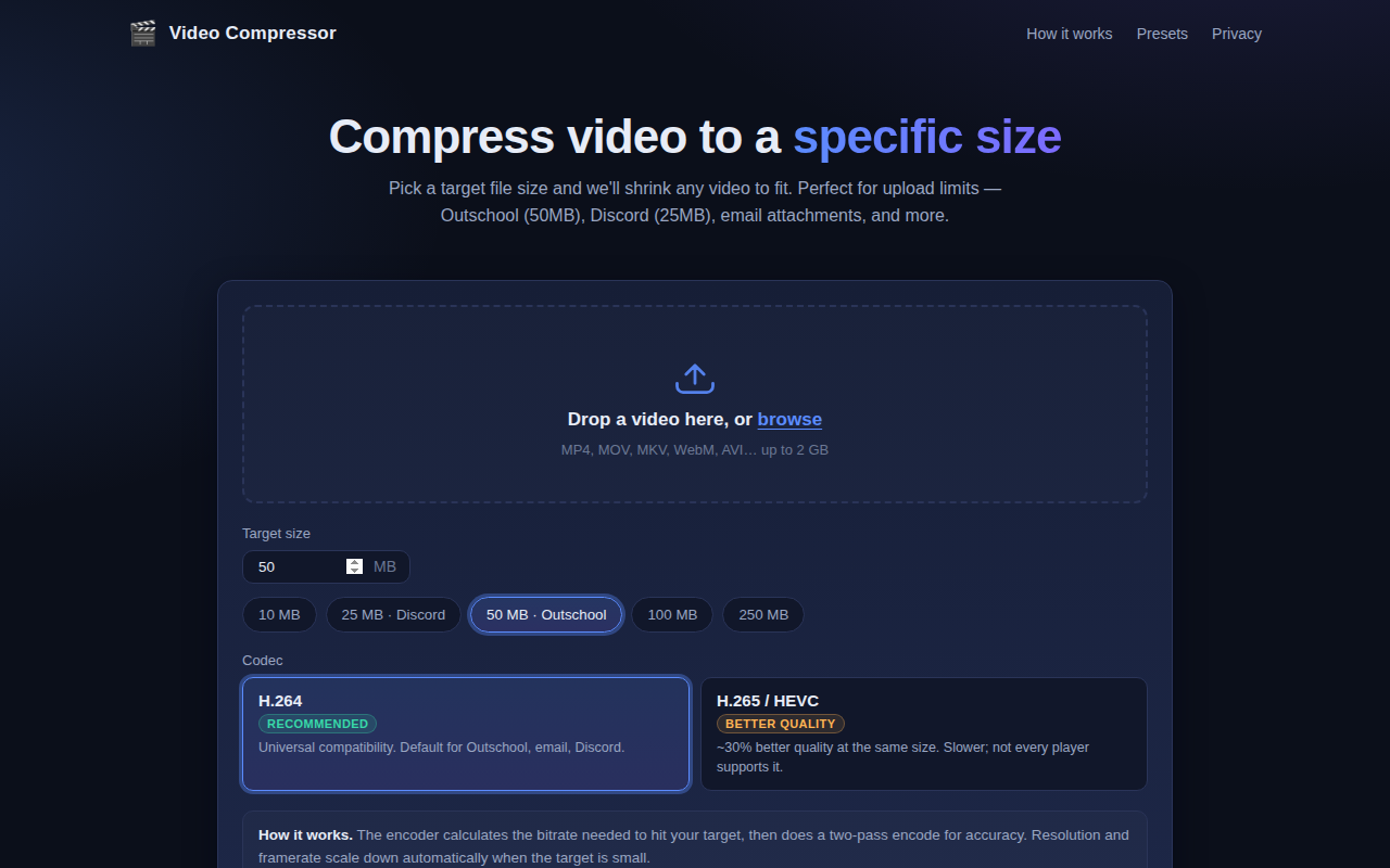 Video Compressor